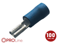 Kabelschoen 2.8x0.8 blauw (100stuks) ACV PROLine