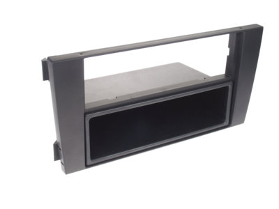 2-DIN Paneel Audi A6 C5 (4B Facelift) 04/1997-03/2005 - Zwart