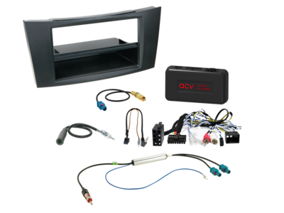 2-DIN-set met vak Mercedes-voertuigen LFB/analoog/antenne