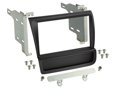 2-DIN Paneel Audi R8 (42) 2007-2015 - Zwart