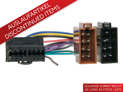 Radio Aansluitkabel -> ISO PIONEER 16 PINS