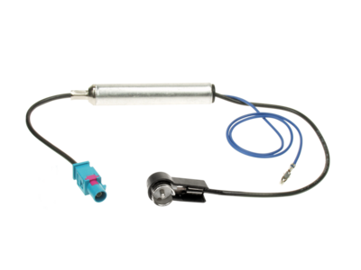Antenne Adapter ISO FAKRA / Phantom power Audi -Maserati -Scania -Skoda -Seat...