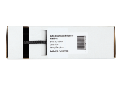 Gevlochten Kabelbescherming Mini Box 3.2 - 9.5 mm / Lengte 10 meter