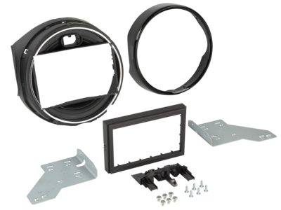 2-DIN Paneel Mini Cooper F55/F56 2014-2019 - Zwart