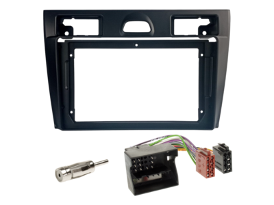 ACV - 2-DIN inbouwkit voor 9-inch radio Ford Fiesta antenne - artikel 691120-90-1-1