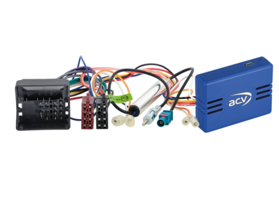 CAN-Bus Kit Citroen / Peugeot Quadlock > ISO / Antenne > DIN