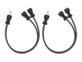 Recoil Echo OFC RCA Cinch Cable Y-Cable (f)/(f)>(m) 30cm