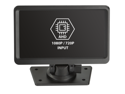 Monitor AHD universeel 7" 2x video-ingang/2x standaard/zuignap