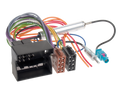Radio Aansluitkabel Diverse modellen Opel Quadlock / Phantom power (DIN)