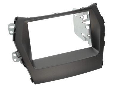 2-DIN Paneel Hyundai Santa Fé (DM) 2012-2019 - Zwart