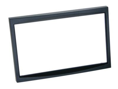 2-DIN Paneel Peugeot 207/ 307 - Citroën C2/ C3 (Pluriel) - Fiat Scudo - Zwart