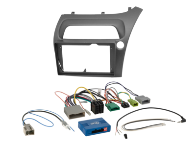 ACV - 9" Kit Honda Civic 09/2005-12/2011 SWC/climatronic RHD SWC - 2-DIN Kit - artikel 691130-90-2