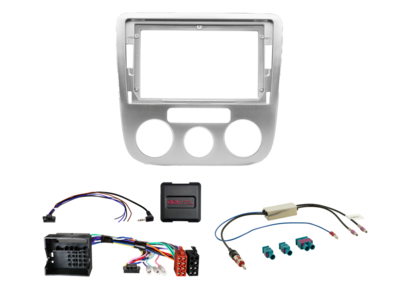 ACV - 9" set VW Scirocco handbediende airco LFB/antenne - 2-DIN Kit - artikel 691320-96-3