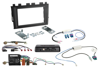 2-DIN VW Inbouw-KIT VW Polo/T6.1 2018 - 2023 voor MIB II systems en SWI