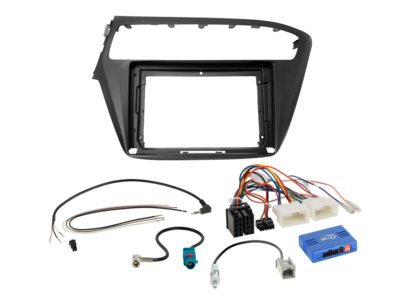 ACV - 2-DIN inbouwkit voor 9-inch radio Hyundai i20 SWI//antenne Pro - artikel 691143-91-1-4