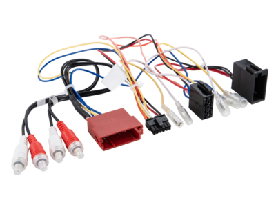 S.W.I kabelboom tbv 42cx401 Audi ISO/Mini ISO RCA