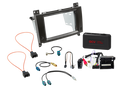 2-DIN Kit met Vak Diverse Mercedes Benz SWI/Analoog/Antenne