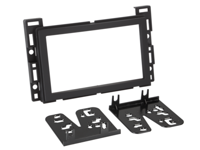 2-DIN Paneel Chevrolet - Opel -Pontiac - Saturn - Zwart