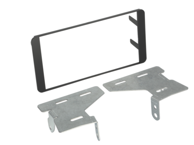 2-DIN Paneel Subaru BRZ - Toyota GT-86 2012-2018 - Zwart