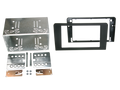 2-DIN Paneel Rubbertouch Audi (8P/8PA) 2003-2012 - Rubbertouch zwart