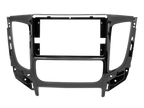 ACV - 9" paneel Fiat Fullback / Mitsubishi L200 piano black, voertuigen met klimatronic - Inbouwpanelen - artikel 381200-90-1