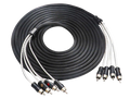 Recoil Premium OFC RCA Cinch Cable 4 Channel 600cm