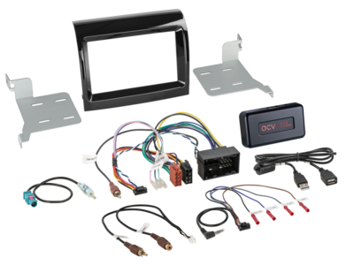 2-DIN Inbouw-Kit + Infodapter Fiat Ducato/ Citroën Jumper/ Peugeot Boxer(250*)...