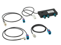 Antenne splitter AM/FM DAB/DAB+ ISO(m) > DIN(m)/SMB(f)