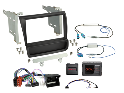 2-DIN Kit Audi R8 (42) 2006-2015 - zwart