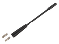 Antenne spriet flexibel 14cm AM/FM, met M5 en M6 verloopjes