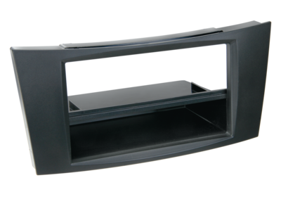 2-DIN Paneel Mercedes Benz E-Klasse (W211) /CLS-Klasse (W211) - zwart