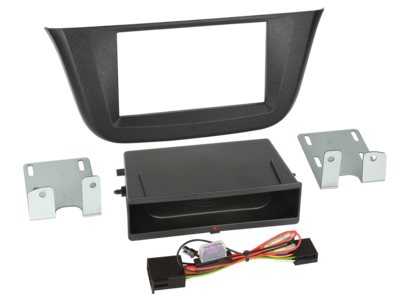2-DIN Radio Paneel INBAY® Iveco Daily VI 2014 > Zwart