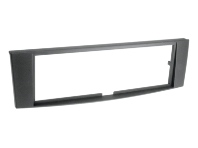 1-DIN Paneel Renault Laguna (BG) 2005-2007 - Zwart
