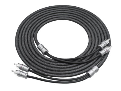 Recoil Echo Max Premium OFC RCA Cinch Cable 2 Channel 360cm