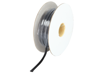 Gevlochten Kabelbescherming 5 - 12 mm Polyester Zwart Lengte 100 meter