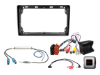 ACV - 9" Kit Citroen/Fiat/Peugeot/Toyota zilver RD4 SWC - 2-DIN Kit - artikel 691040-92-1-1