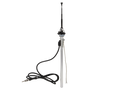 Universele inzinkantenne AM/FM zwart grote kop (38mm)