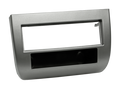1-DIN Paneel met aflegbakje. Lancia Ypsilon (843) 2003-2011 - Antraciet