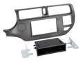 2-DIN Paneel met pocket Kia Rio | 2011-2015 | - Anthraciet