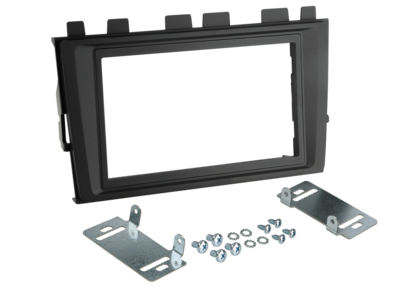 2-DIN Paneel VW Polo/Transporter 6.1 2018-2023 - Zwart