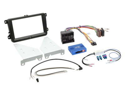 2-DIN Kit Seat - Skoda - VW - zwart