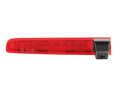 Achteruitrij camera 3e remlicht VW T5 T6 met deuren - oriëntatielijnen