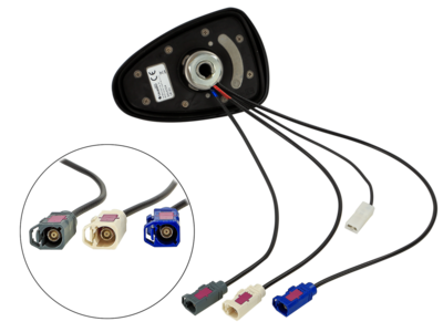 Dakantenne AM/FM DAB/DAB+ GNSS (GPS/GLONASS) Shark II