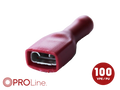 Kabelschoen 6.3x0.8 rood (100stuks) ACV PROLine