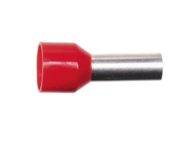 Adereindhuls rood 10.0 mm² (100 stuks)