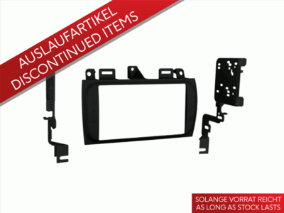 2-DIN Radioblende Cadillac Deville/Eldorado/Seville zwart
