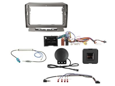 ACV - 2-DIN inbouwkit voor 9-inch radio Opel Astra SWI/antenne - artikel 691230-91-1-1