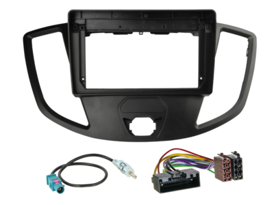 ACV - 2-DIN inbouwkit voor 9-inch radio Ford Transit V363 antenne - artikel 691120-92-1-1