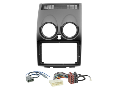 ACV - 2-DIN inbouwkit voor 9-inch radio Nissan Dualis antenne - artikel 691210-90-1-1