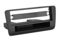 1-DIN Paneel met aflegbakje. Audi A1 (Typ 8x) (Typ 8XA) 2010-2018 - Zwart